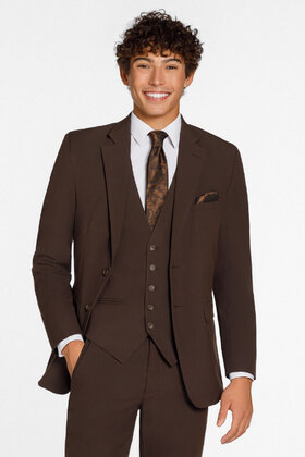 Essential  Jacket - Youth- Chocolate