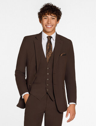 Essential  Jacket - Youth- Chocolate