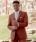 Essential  Vest - Youth- Rust