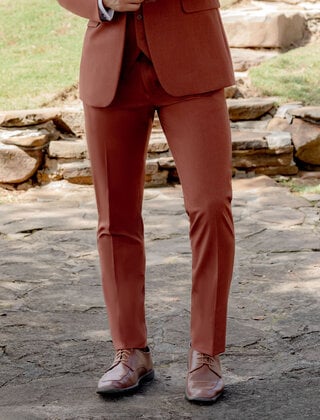 Essential  Pants - Rust