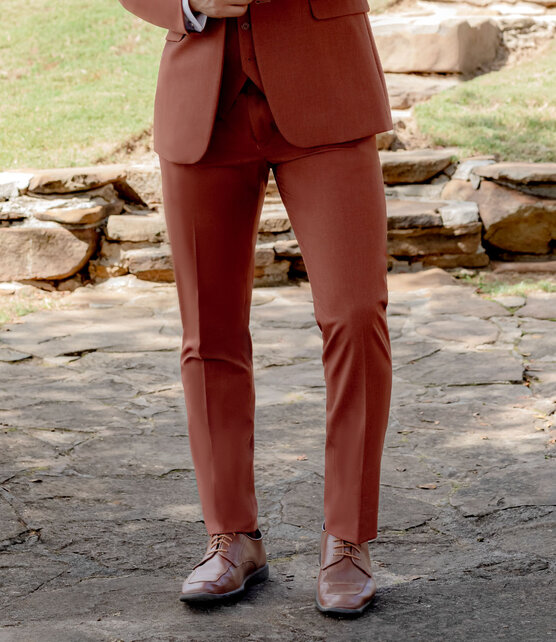 Essential  Pants - Rust