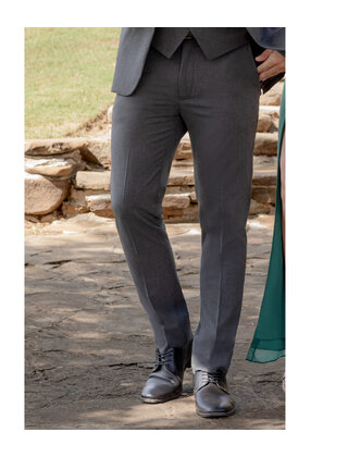 Essential  Pants - Youth- Medium Grey