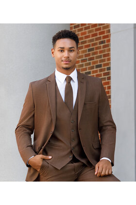 Essential  Vest - Youth- Cocoa