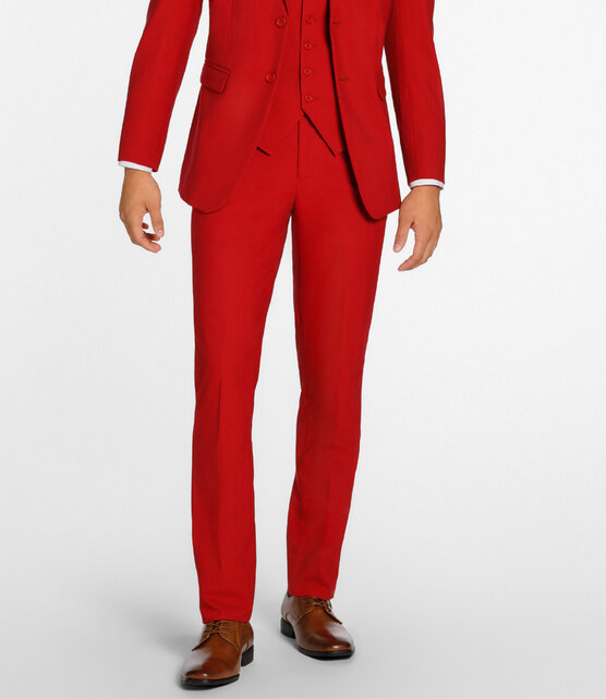 Essential  Pants - Youth- Red