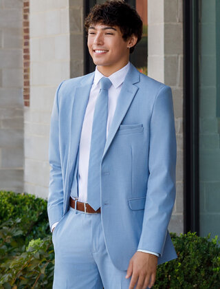 Essential  Jacket - Youth- Cornflower