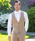 Essential  Vest - Youth- Camel