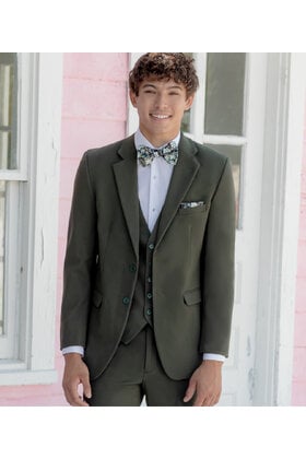 Essential  Jacket - Youth- Evergreen