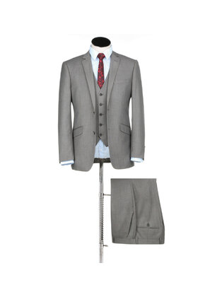 Renoir 3 Piece Suit - Sharkskin