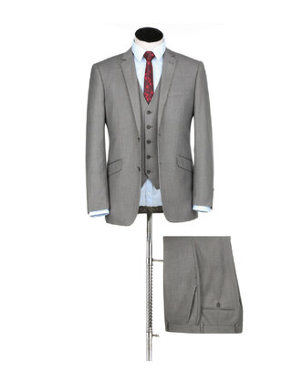 Renoir 3 Piece Suit - Sharkskin