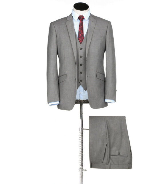 Renoir 3 Piece Suit - Sharkskin