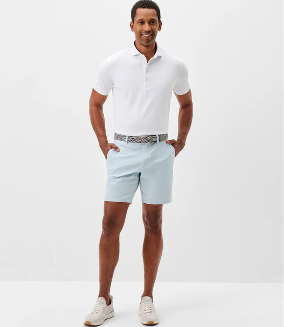 Johnnie - O - Jupiters Cotton Performance Shorts - Skyway