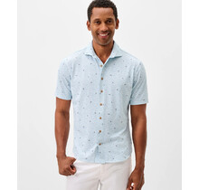 Johnnie O - Rowing - Performance Mesh S/S Button Up - White