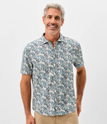 Johnnie O - Ragland - S/S Button Up Surf Shirt - Wake