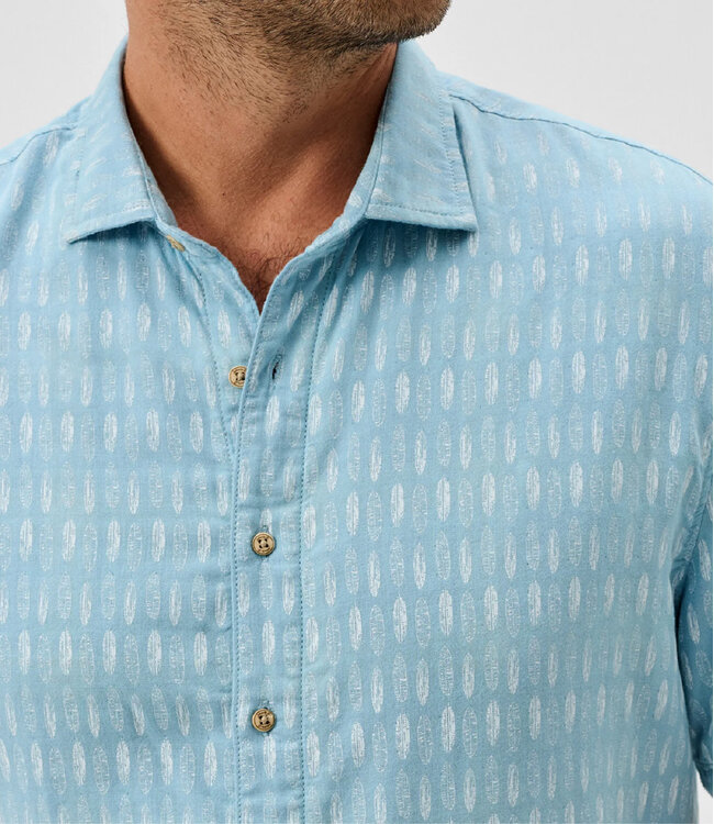 Johnnie-O Johnnie O - Beachley - S/S Button Up Surf Shirt - Maliblu
