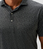 Johnnie O - Popping Tops - Featherweight Polo - Black