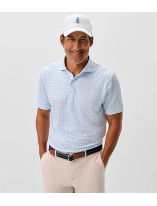 Johnnie O - Minty - Performance Jersey Polo - Maliblu