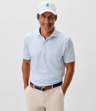 Johnnie-O Johnnie O - Minty - Performance Jersey Polo - Maliblu