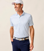 Johnnie O - Boggings - Performance Jersey Polo - Palisades Blue