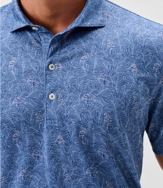 Johnnie O - Osmond - Performance Jersey Polo - Lake