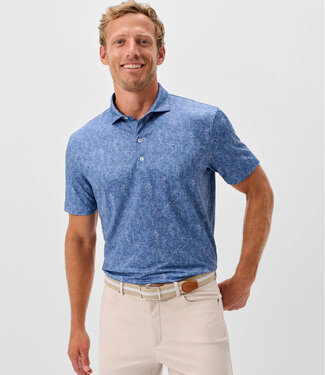 Johnnie-O Johnnie O - Osmond - Performance Jersey Polo - Lake