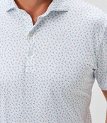 Johnnie O - Tini Dancer - Featherweight Polo - White