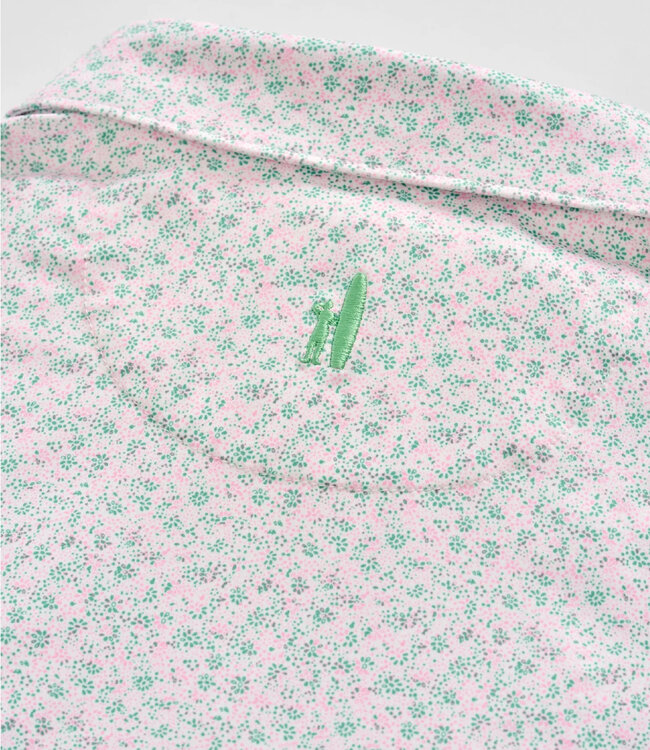Johnnie-O Johnnie O - Marietta - Featherweight Performance Polo - Cilantro