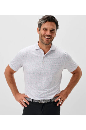 Johnnie O - Marietta - Featherweight Performance Polo - Cilantro