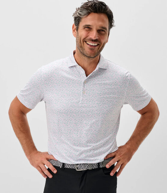 Johnnie O - Marietta - Featherweight Performance Polo - Cilantro