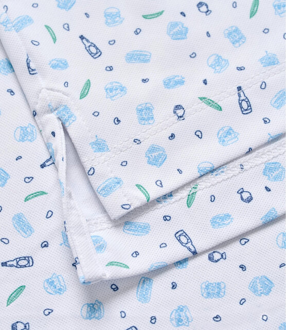 Johnnie O - Burgers N Beers - Performance Mesh Polo - White