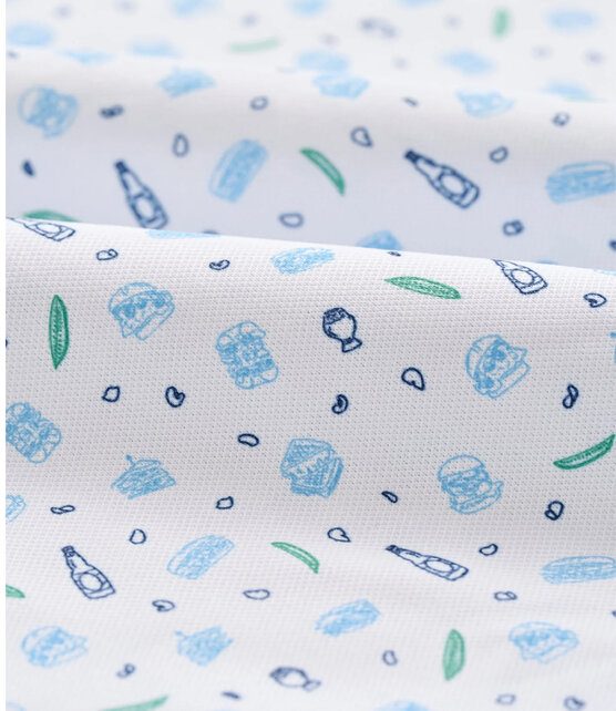 Johnnie O - Burgers N Beers - Performance Mesh Polo - White