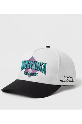 TEAMLTD Muskoka Snapback - White/Black