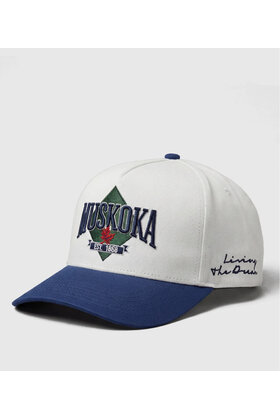 TEAMLTD Muskoka Snapback - White/Navy