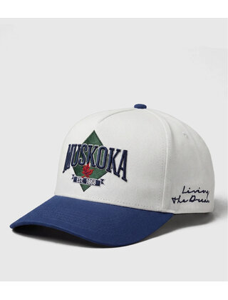 TEAMLTD Muskoka Snapback - White/Navy