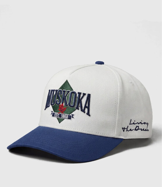 TEAMLTD Muskoka Snapback - White/Navy