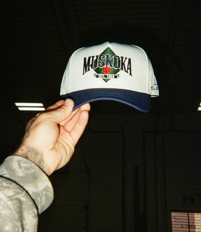 TEAMLTD TEAMLTD Muskoka Snapback - White/Navy
