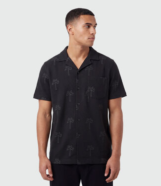 TEAMLTD TEAMLTD Island Stitch Button-Up - Black