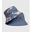 TEAMLTD TEAMLTD Reversible Bucket Hat - Blue Hibiscus