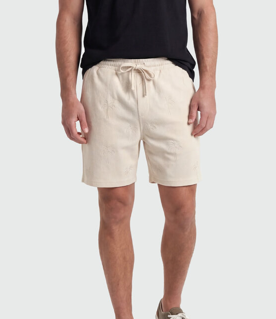 TEAMLTD Island Stitch Shorts - Natural