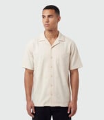 TEAMLTD Island Stitch Button-Up - Natural