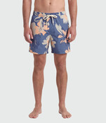 TEAMLTD Swim Shorts - Blue Hibiscus