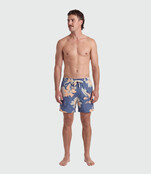 TEAMLTD Swim Shorts - Blue Hibiscus
