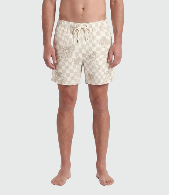 TEAMLTD Swim Shorts - Checker Palm
