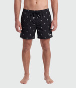 TEAMLTD Swim Shorts - Black Mini Palm
