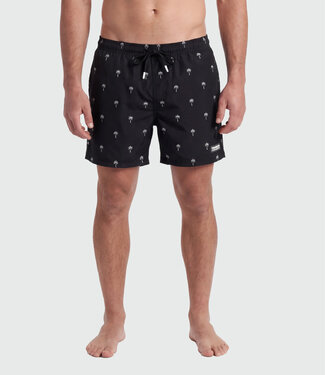 TEAMLTD TEAMLTD Swim Shorts - Black Mini Palm