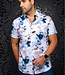 Au Noir Au Noir Giverny Short Sleeve Stretch Dress Shirt - Stone