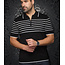 Au Noir Au Noir Oban Knitted Polo  - Black