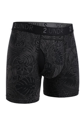 2UNDR SWING SHIFT Boxer Brief - Coastal Black