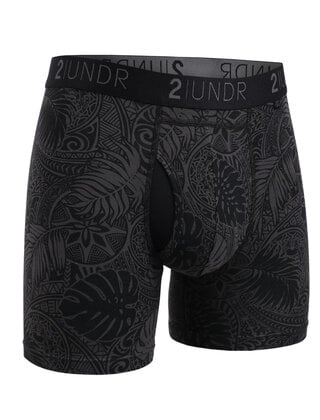 2UNDR SWING SHIFT Boxer Brief - Coastal Black