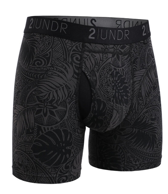 2UNDR SWING SHIFT Boxer Brief - Coastal Black
