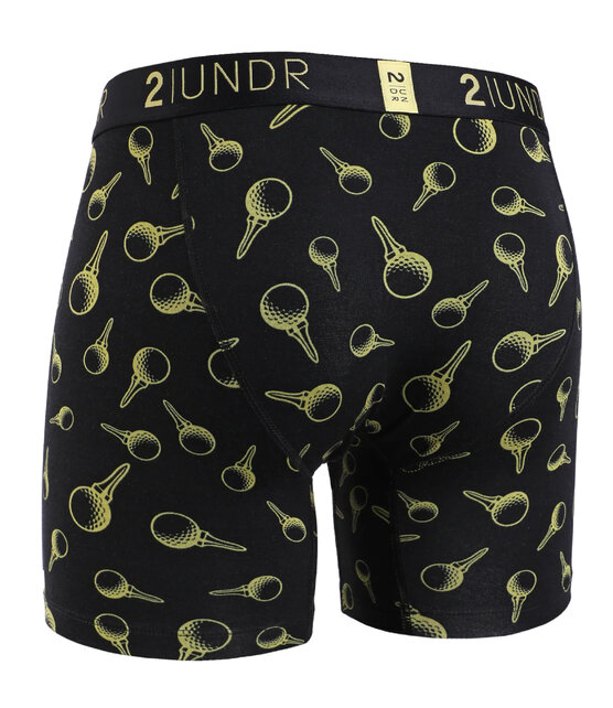 2UNDR SWING SHIFT Boxer Brief - Gold Tees